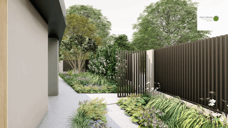 Ogród leśny w Zagaciu