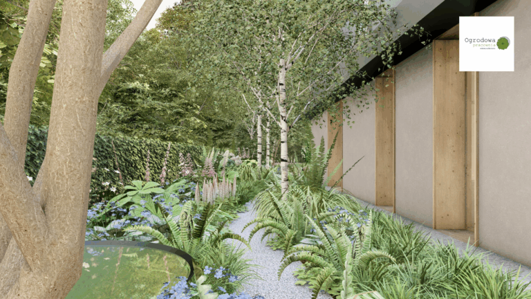 Ogród leśny w Zagaciu